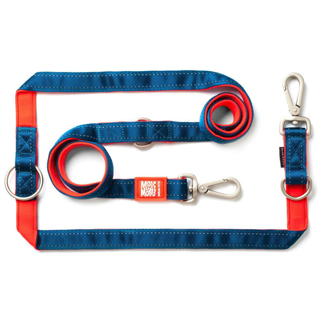 Max&Molly Multi-Leash Matrix - adjustable leash for dogs with reflective stitching, 200cm.