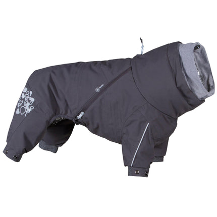 Hurtta Extreme Overall Blackberry - winter suit for dogs, with a warm lining.
