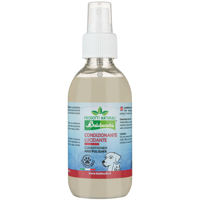 Baldecchi 2in1 Conditioner and Polisher - detangling conditioner and shine enhancer.