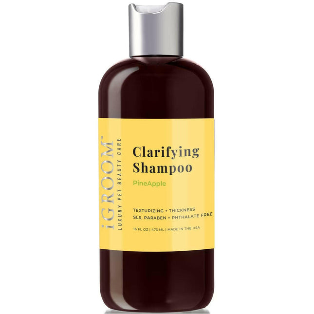 IGroom Clarifying Pineapple Shampoo - clarifying shampoo for dogs and cats, with a pineapple scent, concentrate 1:16.