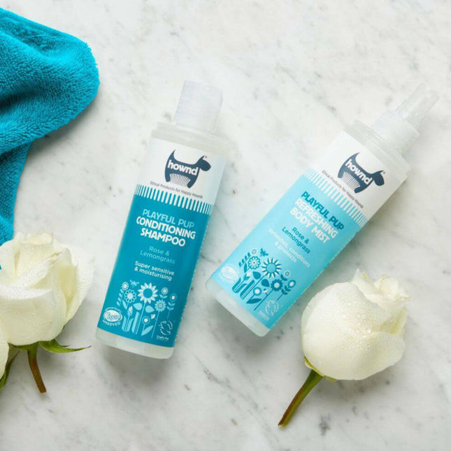 Hownd Playful Pup Body Mist - fragrance mist for puppies.