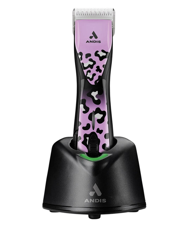 Andis Pulse ZR II Wild Limited Edition - professional cordless clipper, 5-speed with batteries and CeramicEdge blade (1.5mm).
