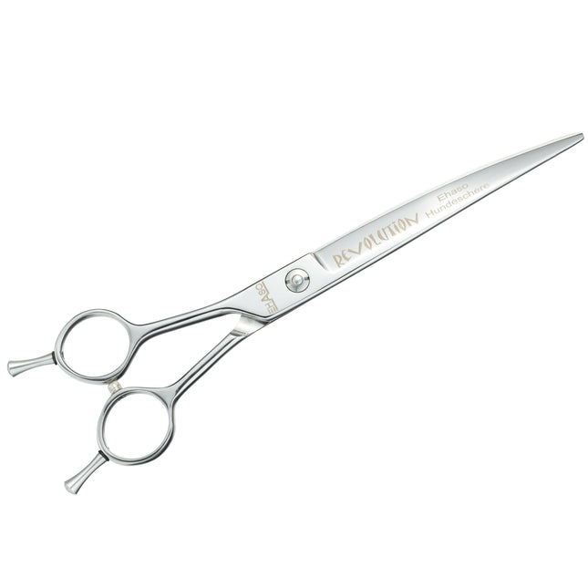 Ehaso Revolution Professional Lefty Curved Scissors - professional curved scissors made of the highest quality, hard Japanese steel, left-handed.