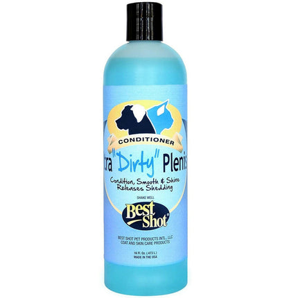 Best Shot Ultra Dirty Plenish Conditioner - professional, multifunctional conditioner for removing tangles, undercoat, and deodorizing, concentrate 1:7.