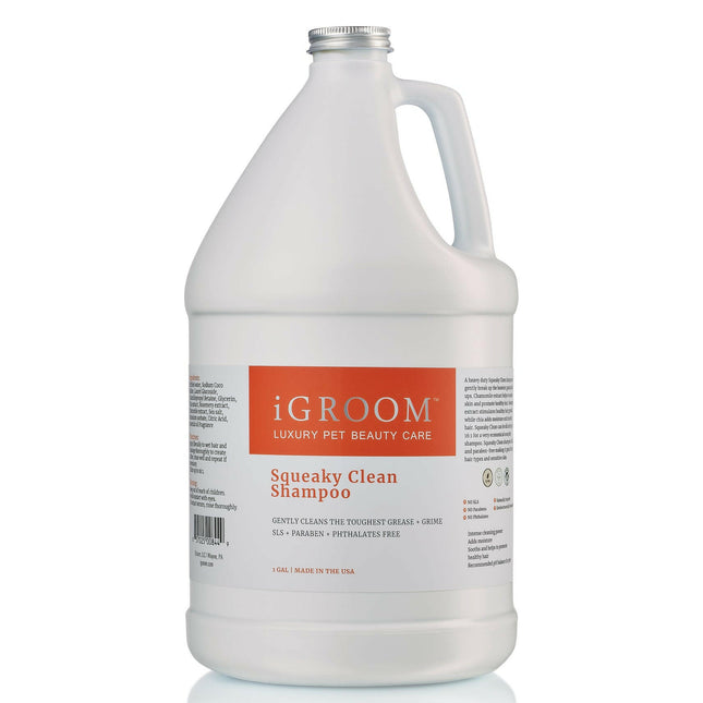 IGroom Squeaky Clean Shampoo - cleansing shampoo for sensitive skin of dogs and cats, concentrate 1:16.