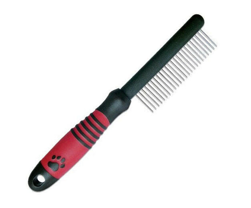 Ideal Dog plastic comb, with teeth.