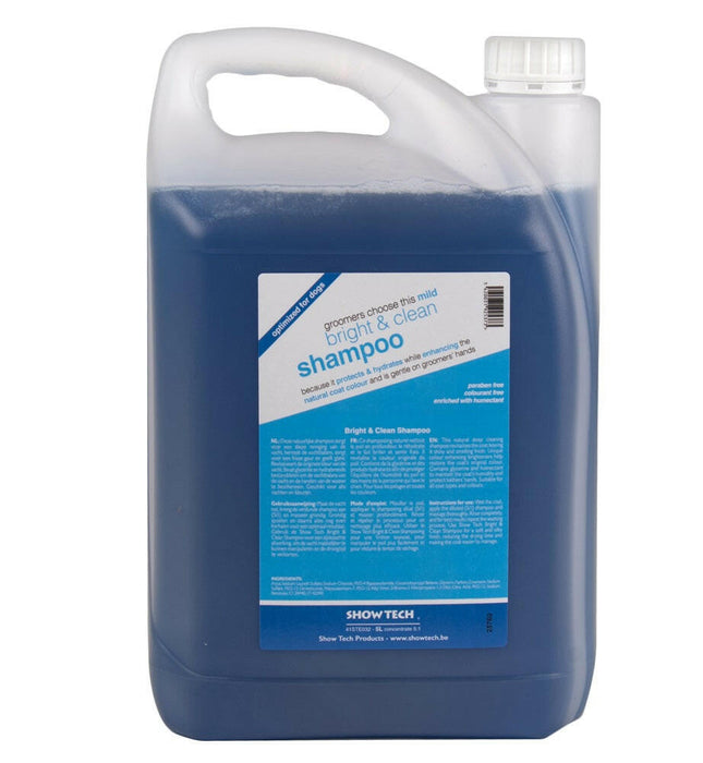 Show Tech Bright & Clean Shampoo - color-enhancing fur shampoo, concentrate 1:5.
