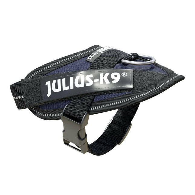Julius - K9 IDC Dog Harness Jeans - high-quality harness for dogs in denim color.