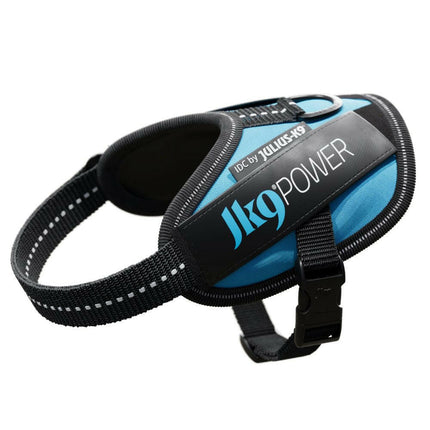 Julius - K9 IDC Powerharness Aquamarine - high-quality harness for dogs in.
