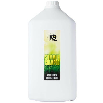 K9 Summer Shampoo - soothing shampoo for skin irritations and insect repellent, for dogs and horses.