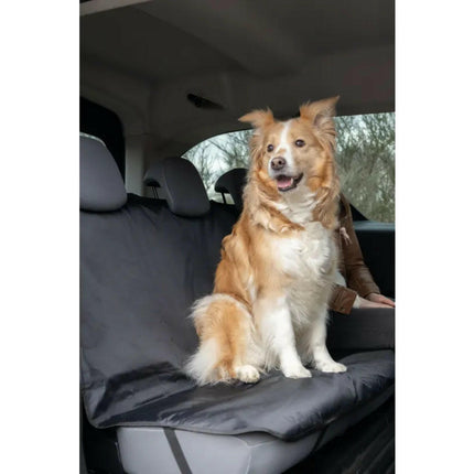 Flamingo MacBlack - waterproof car mat for dogs.